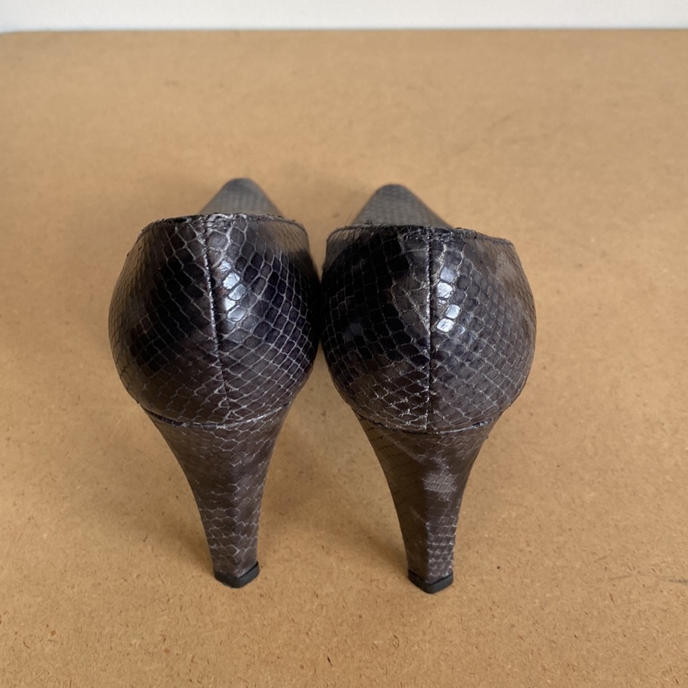 Sesto Meucci Made in Spain Gray Heels. Size 7 - Picture 4 of 9